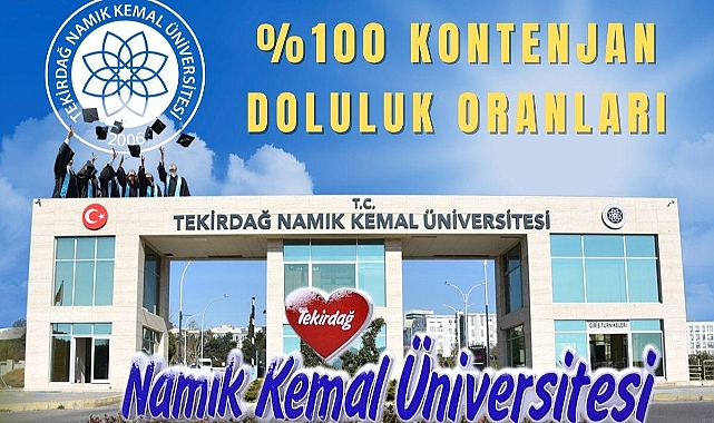 Tekirdağ Namık Kemal Üniversitesi’nden Rekor Doluluk Oranı