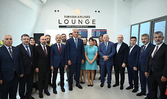 TRABZON HAVALİMANI YENİ HİZMET BİNALARI HİZMETE AÇILDI