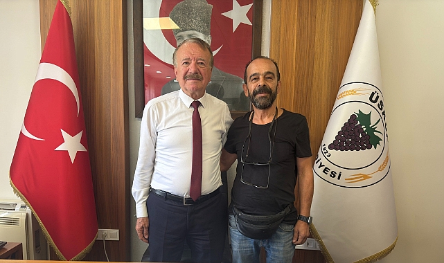 Üsküp Atatürk İlkokulu Müdürü Selami Gündüz'den Belediye Başkanı Halil Çallı'ya Ziyaret