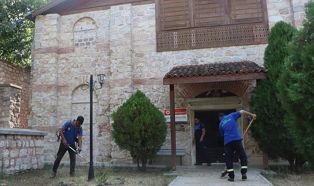 Vize Belediyesi'nden Çevre Temizliği Çalışmaları