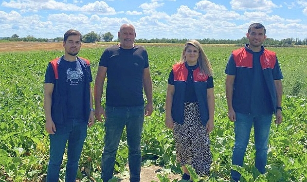 Vize‘de Şeker Pancarı Tarlaları Kontrol Edildi