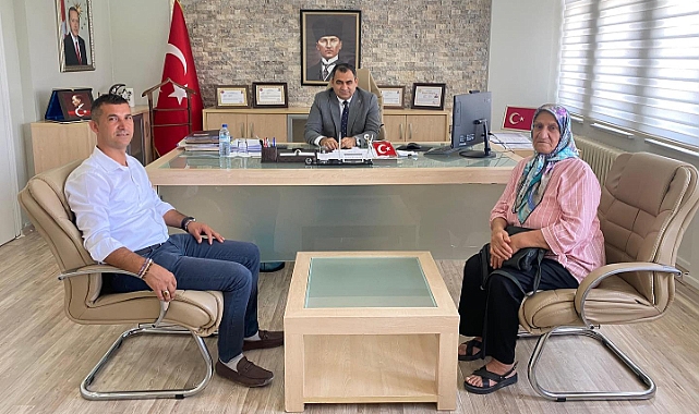 Vize Kaymakamı Kemal Balaban'a Şehit Annesinden Anlamlı Ziyaret
