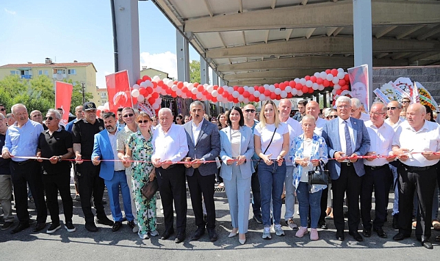 YENİLENEN CUMARTESİ PAZARI EDİRNE HALKININ HİZMETİNE AÇILDI