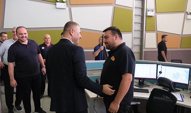 112 Acil Çağrı Merkezi’ne Anlamlı Ziyaret