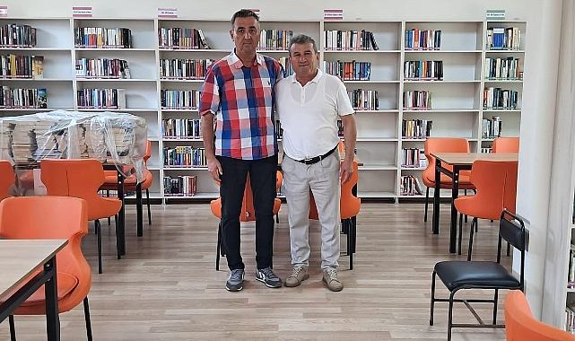 Alpullu Belediye Başkanı Orhan Saltık’tan Alpullu Halk Kütüphanesi’ne Ziyaret