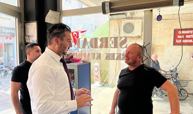 Babaeski Belediye Başkanı Dr. Fırat Yayla, Esnaf Ziyaretlerine Devam Ediyor