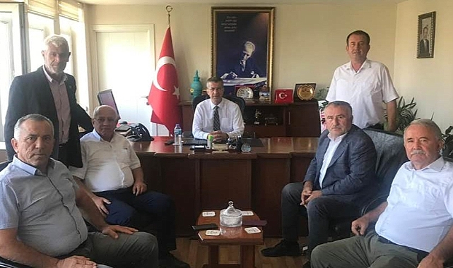 Babaeski Ziraat Odası’ndan Kaymakam Tamer Orhan’a Ziyaret