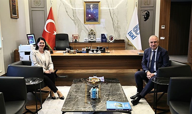 BAŞKAN AKIN, İSKİ GENEL MÜDÜRÜ İLE GÖRÜŞTÜ