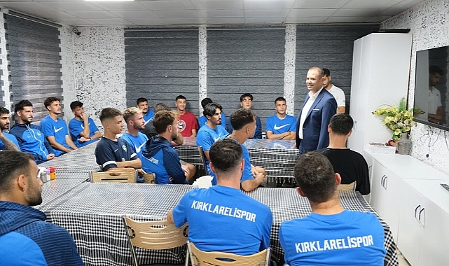 Başkan Derya Bulut’tan Kırklarelispor’a Destek Ziyareti