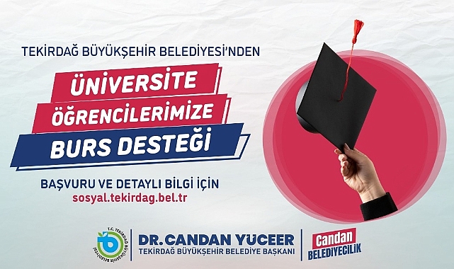 BÜYÜKŞEHİR'DEN ÜNİVERSİTE ÖĞRENCİLERİNE BURS MÜJDESİ
