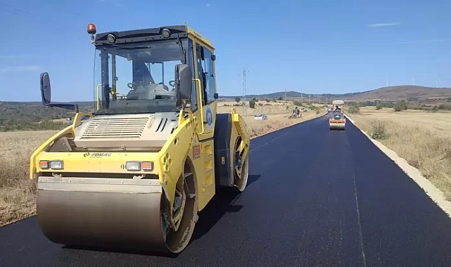 Edirne ile Uzunköprü arasında 24 kilometrelik köy yolu yapımı tamamlandı