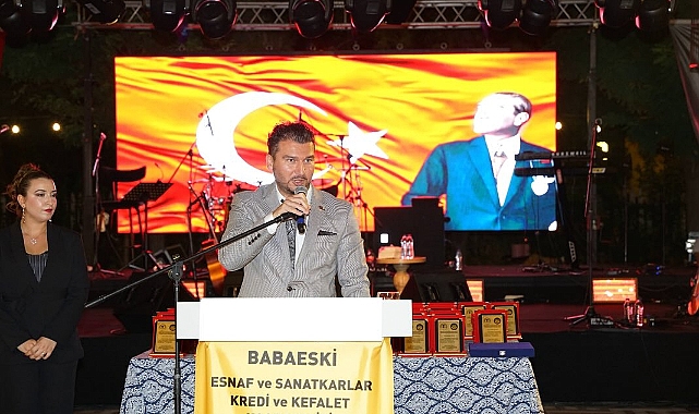Fırat Yayla, Babaeski Esnaf Dayanışma Gecesi'ne Katıldı