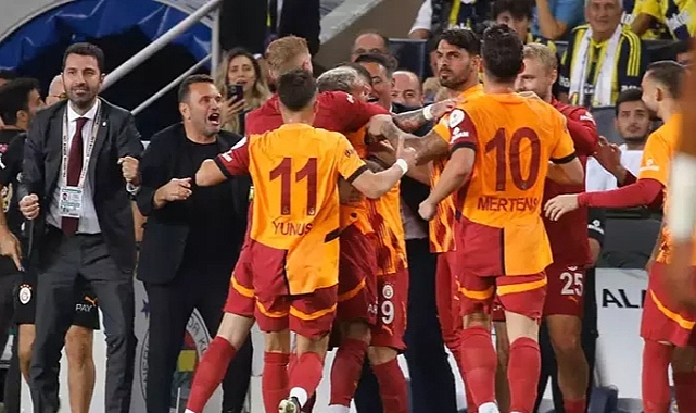 Galatasaray, derbide 3 puanı 3 golle aldı