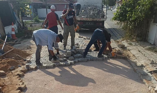 Hacıhasan Mahallesi'nde Alt ve Üst Yapı Çalışmaları