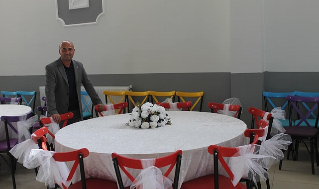 Kavaklı Kapalı Düğün Salonu Yenilendi ve Halkın Hizmetine Sunuluyor