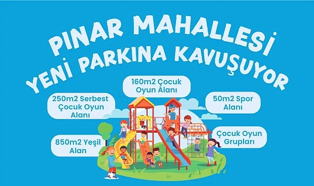 Kırklareli Belediyesi'nden Pınar Mahallesi'ne Yeni Park