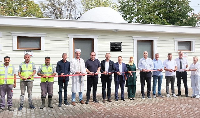 Kırklareli Şehir Mezarlığına Yapılan Mescidin Resmi Açılışı Gerçekleştirildi