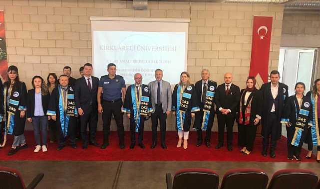 Kırklareli Üniversitesi 2023-2024 Akademik Yılına Merhaba Dedi