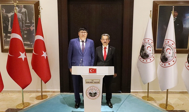 Kırklareli Valisi Birol Ekici, Moğolistan İstanbul Başkonsolosunu Ağırladı