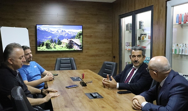 Vali Birol Ekici'den SPC Kozmetik Firmasına Ziyaret