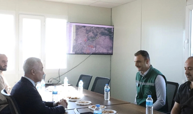 Vali Uğur Turan, Kızılcıkdere Sulama İkmali Projesini Yerinde İnceledi