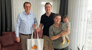 Vize Belediye Başkanı Ercan Özalp'ten "Hoş Geldin Bebek" Projesi
