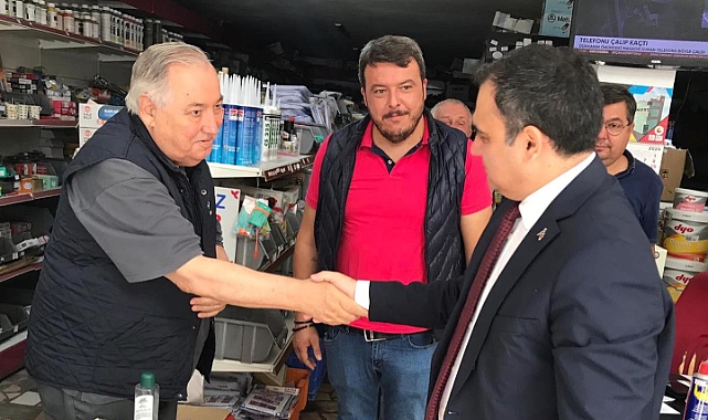  Vize Kaymakamı Kemal Balaban Esnaf Ziyareti Gerçekleştirdi