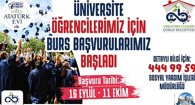 Yükseköğrenim Burs Yardımı Başvuruları Başladı