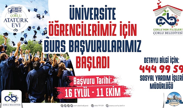 Yükseköğrenim Burs Yardımı Başvuruları Başladı