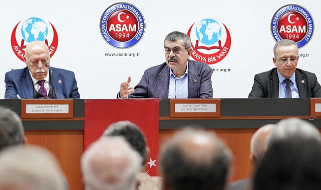 BAKAN TEKİN: TÜRKİYE YÜZYILI MAARİF MODELİ, "KENDİMİZE ÖZGÜ" BİR MODEL OLDU