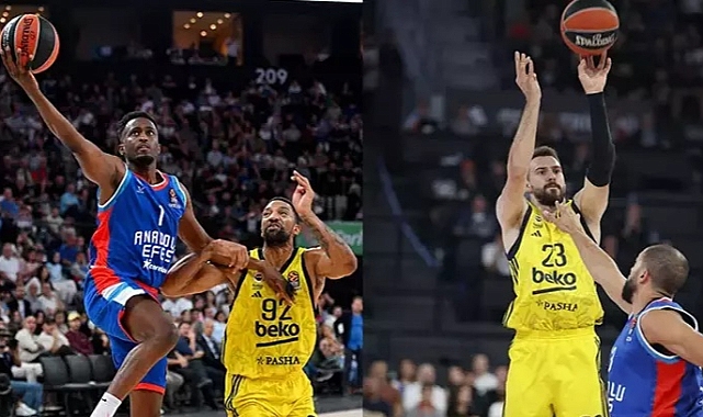 EuroLeague'de Türk derbisinde kazanan Fenerbahçe Beko