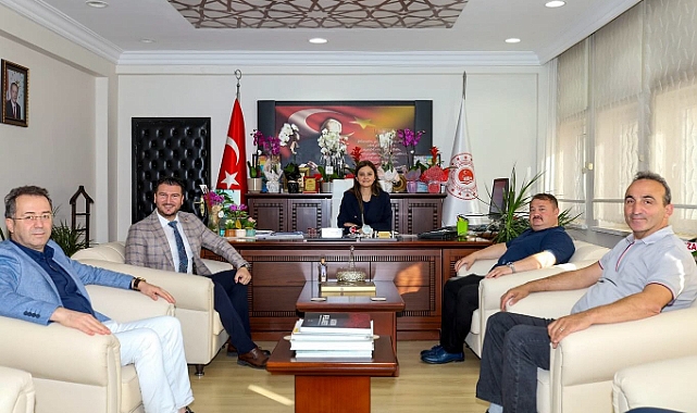 Fırat Yayla, Yeni İl Müdürü Hatice Özdemir'i Ziyaret Etti