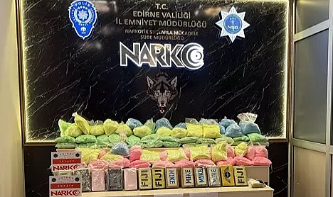 Kapıkule'de piyasa değeri 150 milyon lira olan uyuşturucu ele geçirildi