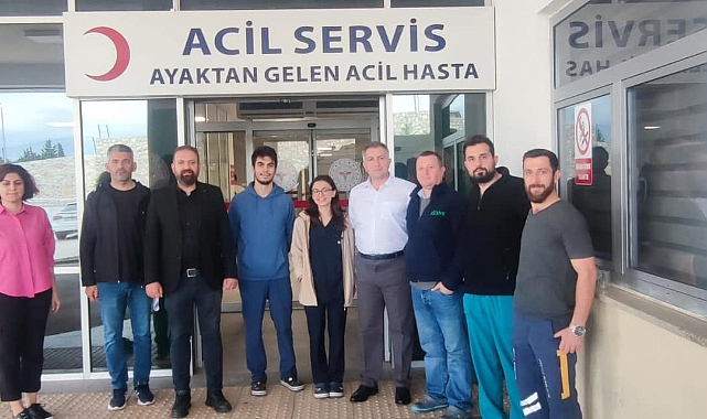 Kırklareli'de Sağlık Tesislerine Ziyaret