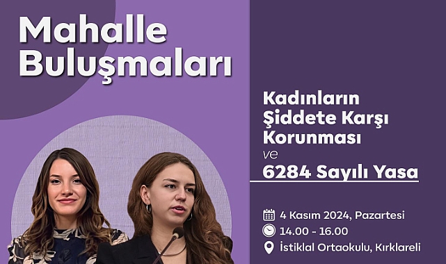 Kırklareli Kent Konseyi’nden Kadına Yönelik Şiddete Karşı Mücadele