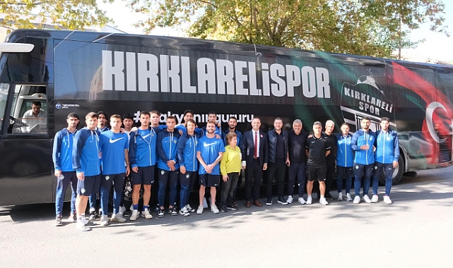 Kırklarelispor’a Yeni Takım Otobüsü