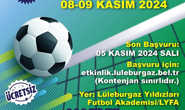 Lüleburgaz'da Ayak Tenisi Turnuvası Düzenleniyor