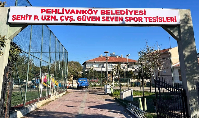 Pehlivanköy'de Spor Tesisleri Yenileniyor