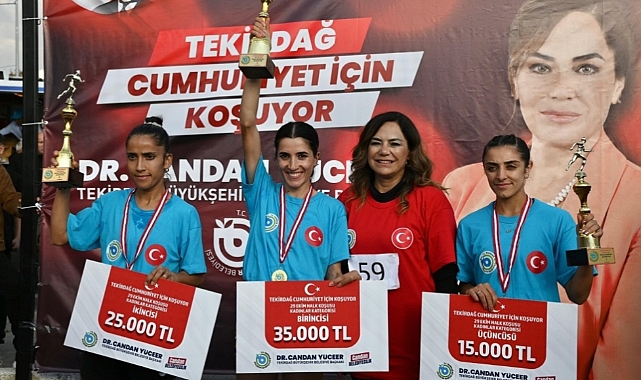 TEKİRDAĞ CUMHURİYET İÇİN KOŞTU