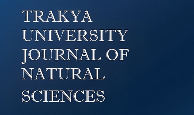 TRAKYA UNIVERSITY JOURNAL OF NATURAL SCIENCES, SCOPUS'TA İNDEKSLENMEYE KABUL EDiLDi