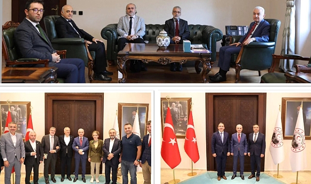 Vali Uğur Turan'a Hayırlı Olsun Ziyaretleri