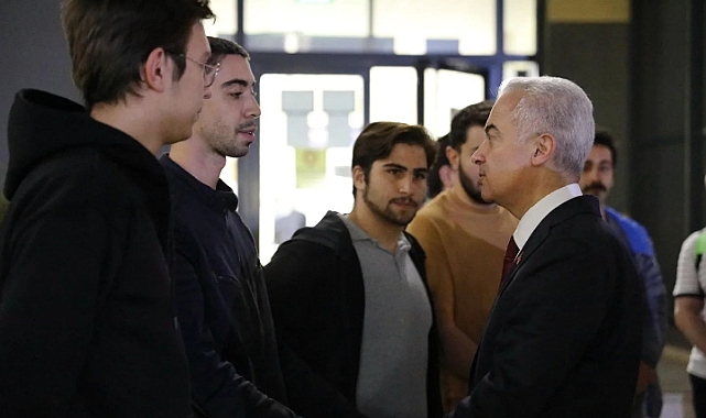 Vali Uğur Turan, KYK Öğrencileriyle Buluştu