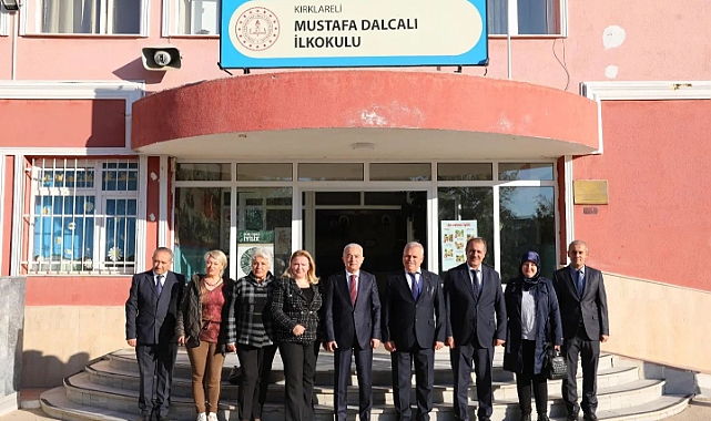 Vali Uğur Turan, Öğrencilerle Yeni Haftaya Merhaba Dedi