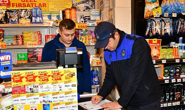 Babaeski Belediyesi'nden Market Denetimleri