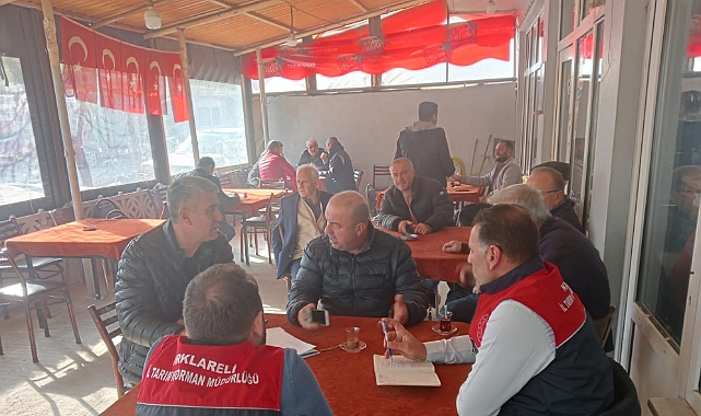 Babaeski’de Üreticilere Üretim Planlaması ve Yeni Destekleme Modeli Anlatıldı