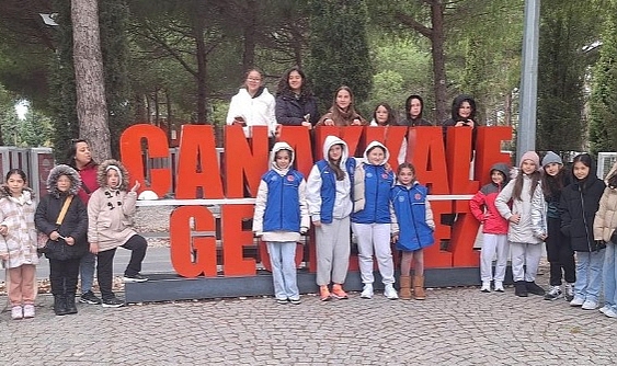 Babaeski Plevne Ortaokulu Öğrencileri Çanakkale Şehitliği'ni Ziyaret Etti