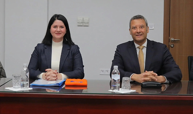 BAŞKAN GENCAN AKIN, ROMACTED PROJESİ KAPSAMINDA AVRUPA KONSEYİ ANKARA PROGRAM OFİSİ BAŞKANI WİLLİAM MASSOLİN İLE GÖRÜŞTÜ