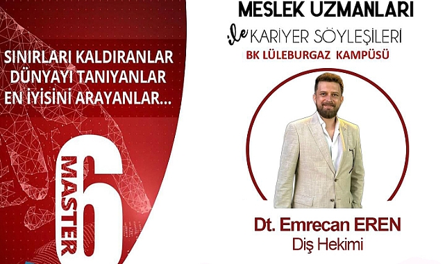 Diş Hekimi Emrecan Eren Lüleburgaz Bahçeşehir Koleji’nde Öğrencilerle Buluşuyor!