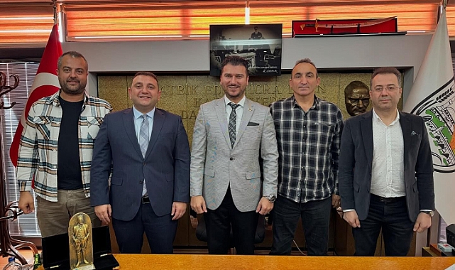 Dr. C. Ogün Kürümoğlu, Babaeski Belediye Başkanı Dr. Fırat Yayla'yı Ziyaret Etti