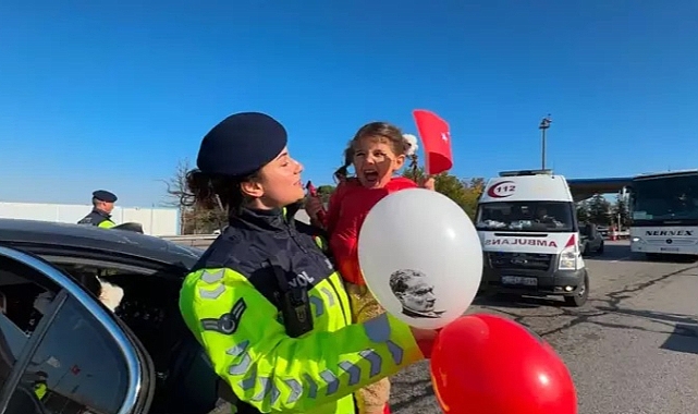 Edirne'de otoyol jandarması 24 saat görevde